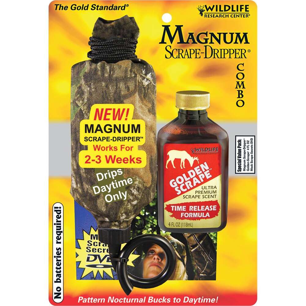 Misc. Accessories Wildlife Research Center Ready Series MAGNM DRIPPER/GOLDEN SCRAP COMBO